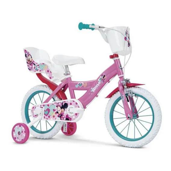 ** SPRACHE ES ** Fahrrad Toimsa Minnie Huffy 14 4-6 Jahre